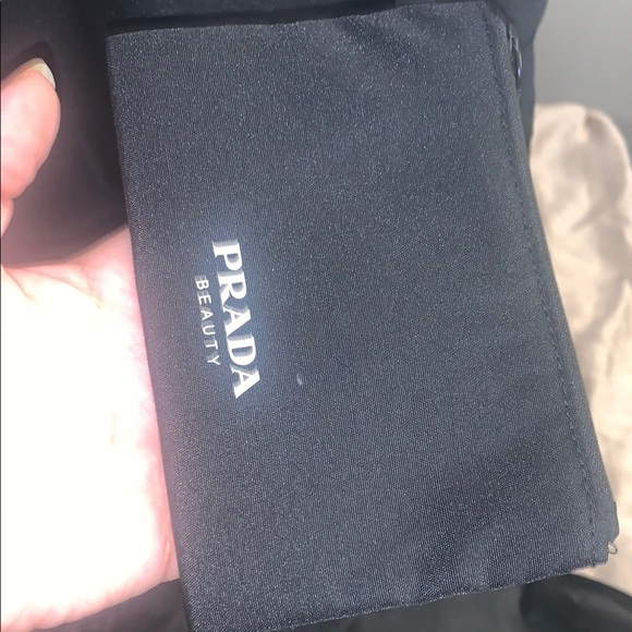 Prada Black Tote with Mint Interior with attached Baby NEW - Picture 3 of 7